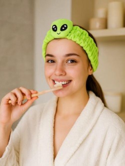 Повязка на голову "Alien", green