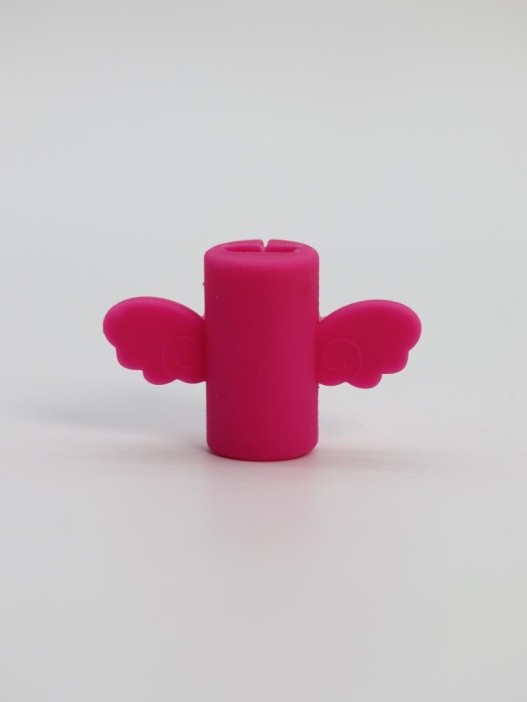 Защитная насадка для провода iLikeGift "Wings", pink 
