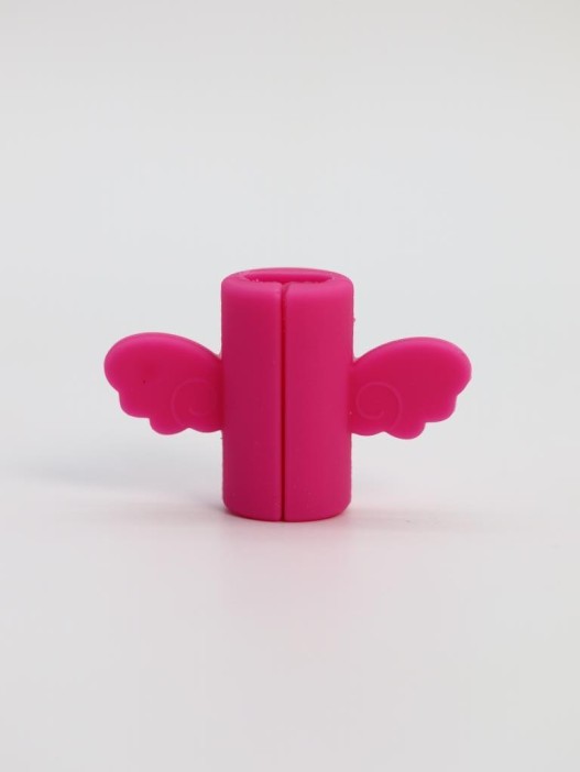 Защитная насадка для провода iLikeGift "Wings", pink 