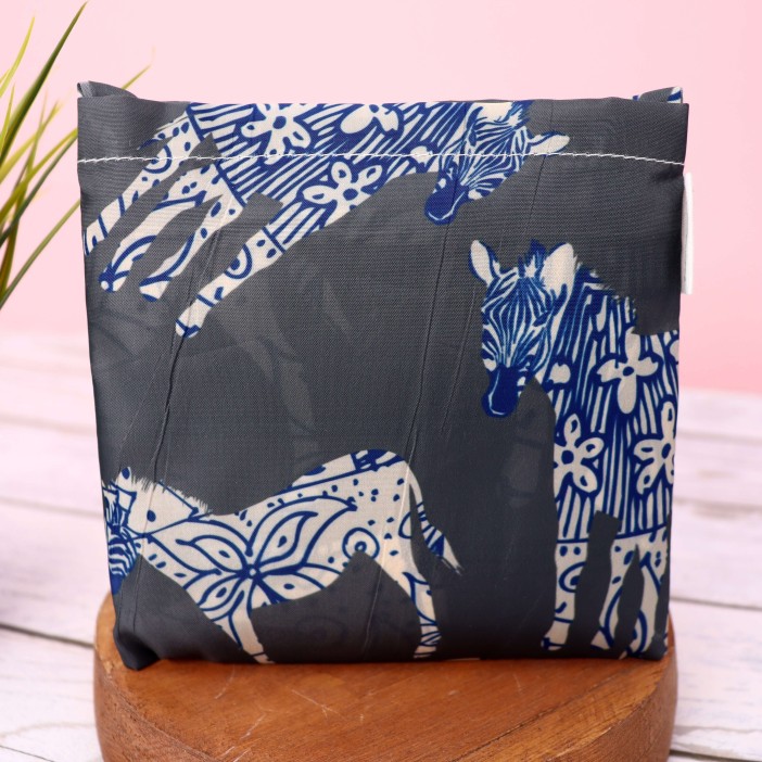 Сумка шоппер «Wild animals», gray 