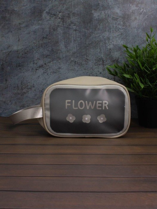 Косметичка &quot;Daisy&quot;, gray (14х20х9,5 см) 