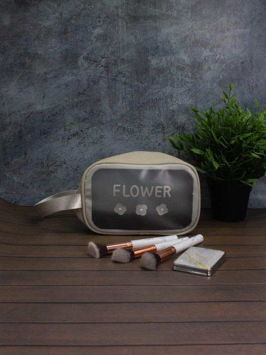 Косметичка &quot;Daisy&quot;, gray (14х20х9,5 см) 