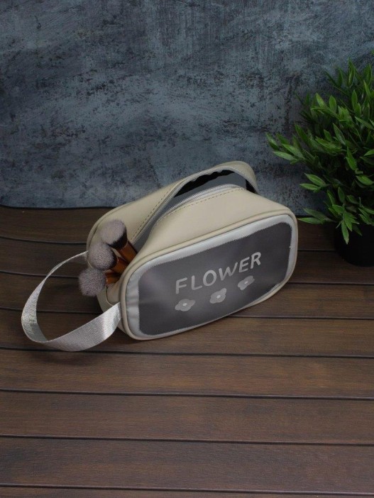 Косметичка &quot;Daisy&quot;, gray (14х20х9,5 см) 