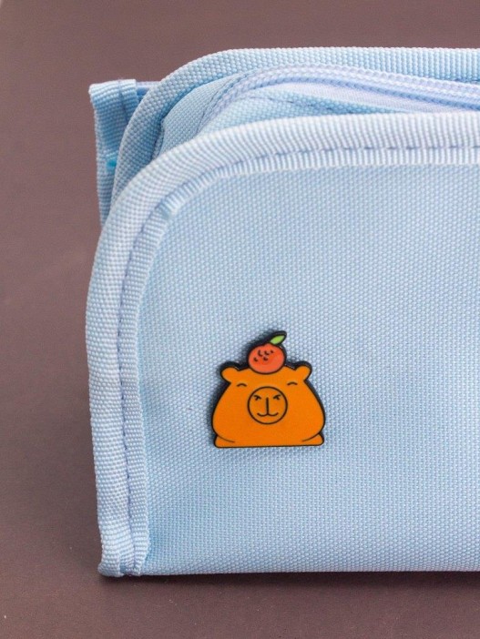 Значок металлический iLikeGift "Каппи-мандарин" 