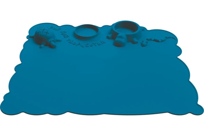 Коврик силиконовый &quot;Creation&quot;, blue 