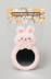 Плюшевое зеркало GIRLY &quot;Eared friend&quot;, pink (8*14 см) 