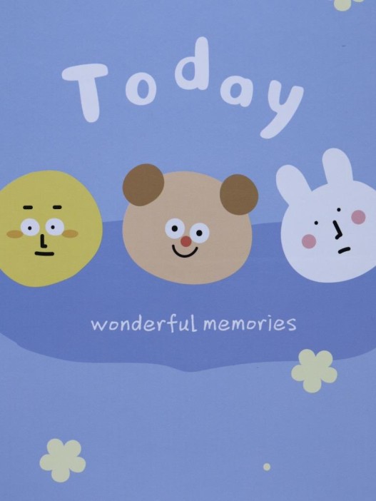 Зеркало "Wonderfull today", blue 