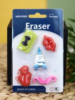 Ластики &quot;Paris&quot;, 5 шт. в наборе