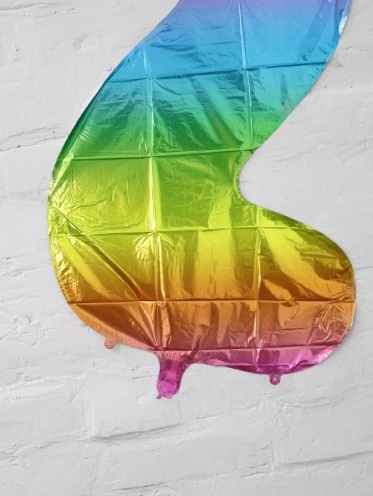 Шар фольгированный &quot;Multicolour numbers&quot; цифра 2, (80 см) 