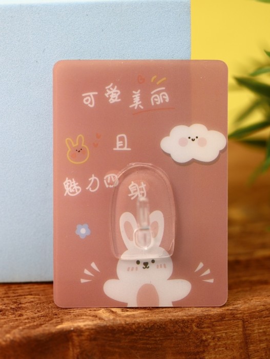 Крючок на липучке «Square friends» 2шт, mix color 