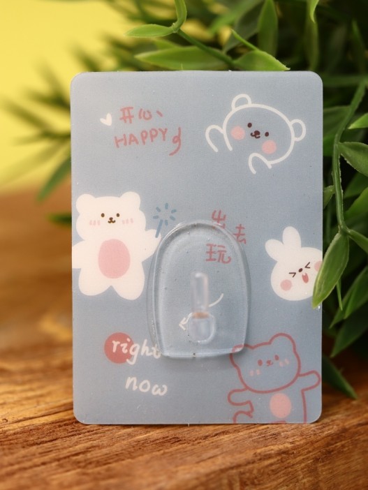 Крючок на липучке «Square friends» 2шт, mix color 