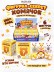 Комлпект фигурок-секрет MilotaBox "Забавный хомячок", (3,5 см) - 8шт., цветной шоу-бокс