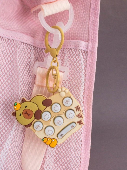 Брелок - игра "Chubby Zoo", brown 