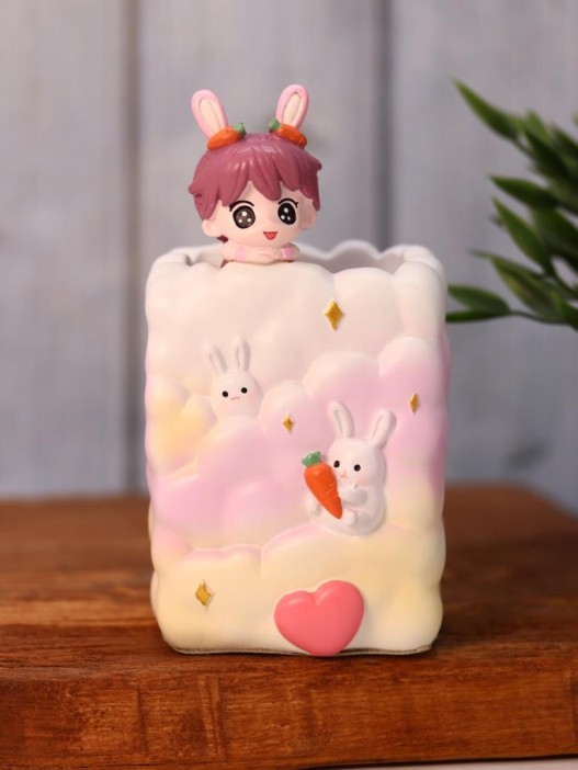 Подставка для канцелярских принадлежностей «Bunny girl», pink 