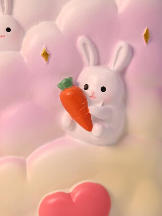 Подставка для канцелярских принадлежностей «Bunny girl», pink 