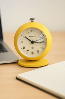 Часы-будильник «Clock UFO», yellow