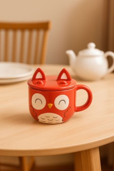 Кружка керамическая «Cute owl», 359 ml