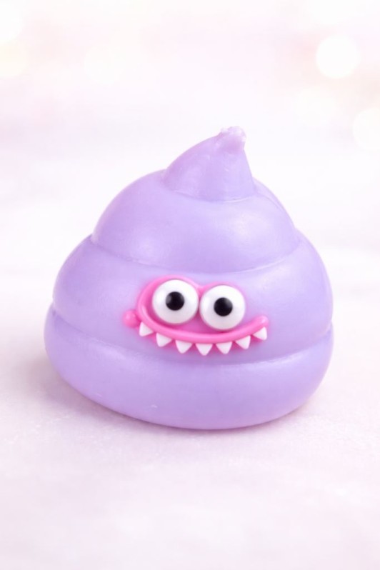 Мялка - антистресс «Toothy turd», purple