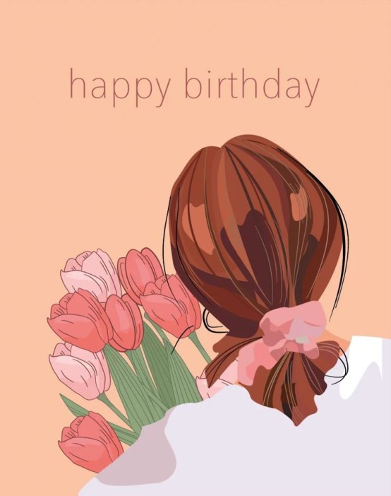 Набор мини открыток 10 шт. «Happy birthday», 7.5*9.5 см 