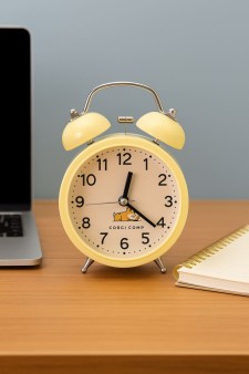 Часы-будильник "Corgi", yellow