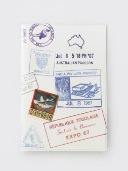 ОБЛОЖКА ДЛЯ ПАСПОРТА STAMPS, плотность 600 мкм