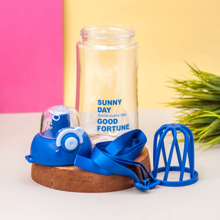 Бутылка "Sunny day", dark blue (670 мл) 