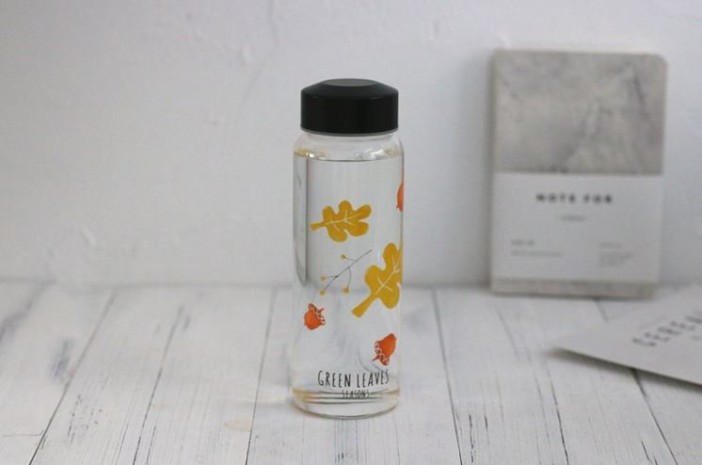 Бутылка &quot;Green Leaves&quot; yellow 