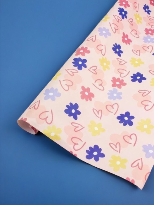 Упаковочная бумага «RomanceWrap» 1 рулон, 50*70 см 