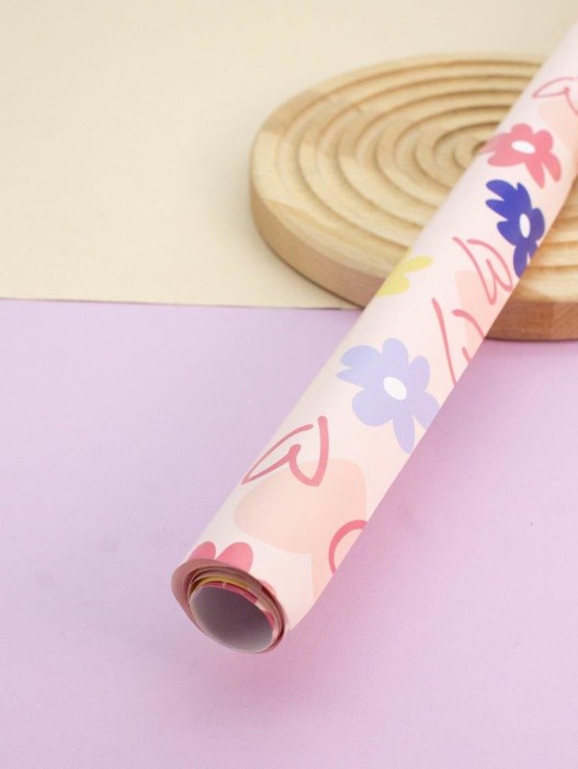 Упаковочная бумага «RomanceWrap» 1 рулон, 50*70 см 