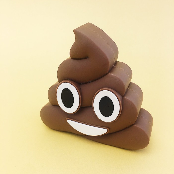 Портативное зарядное устройство Power Bank "Emoji" brown 3000 mAh 