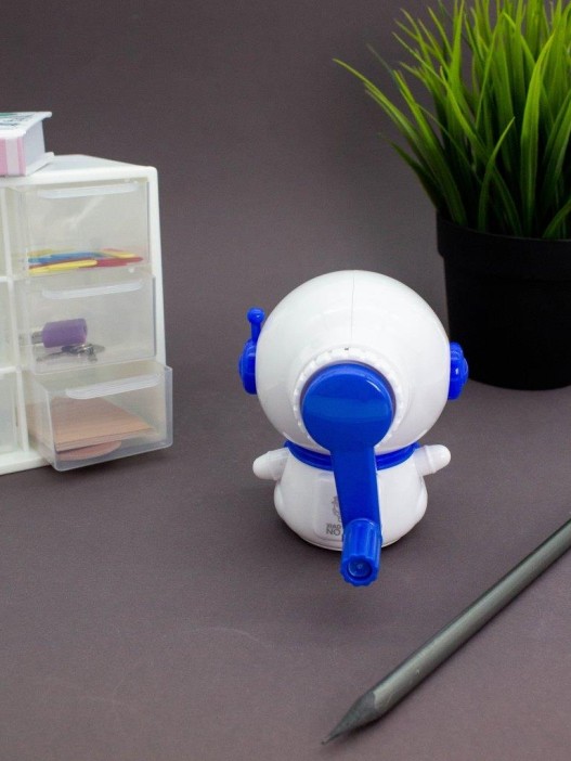 Точилка для карандашей механическая &quot;Cosmo friends&quot;, white-blue 