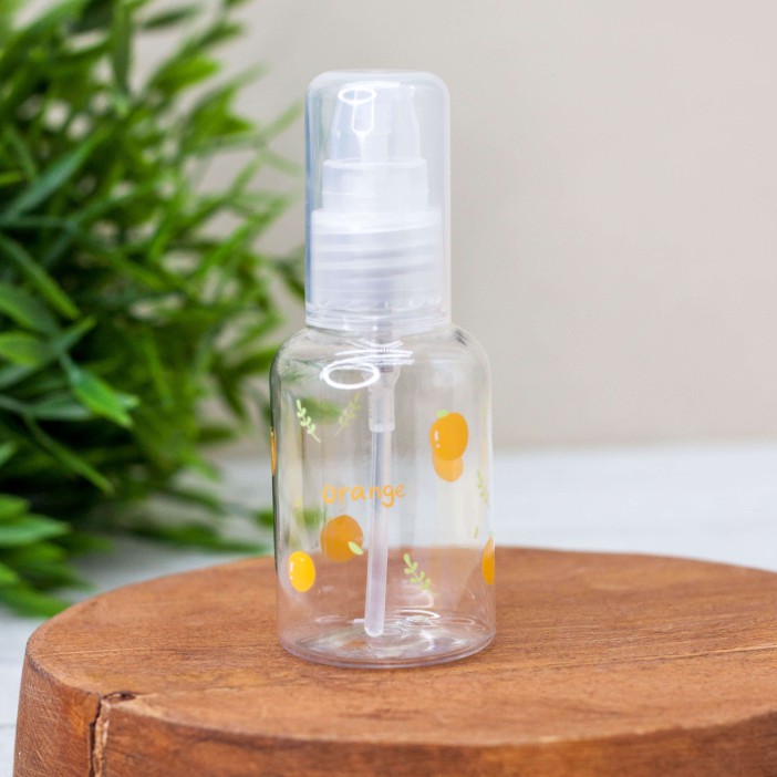 Дорожная бутылочка &quot;Small flowers&quot;, white (50 ml) 