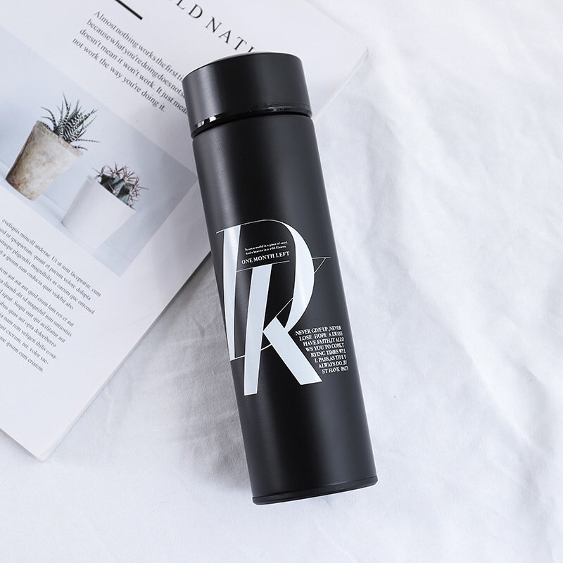 M-2762W Термос "One month left", black (400ml)