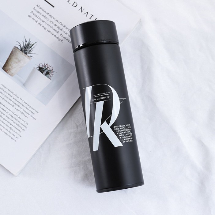 Термос "One month left", black (400ml) 