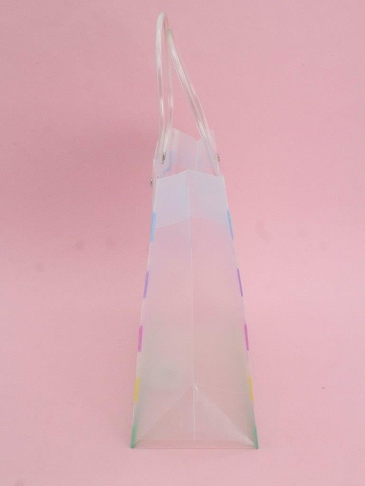 Пакет подарочный прозрачный «Transparent hose», flowers (22*21,5*10) 