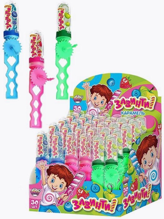 Карамель леденцовая «Завинти!», 30 шт. 
