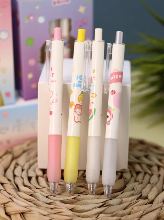 Набор цветных ручек (4 шт) &quot;Pink Soda Set&quot;, mix 