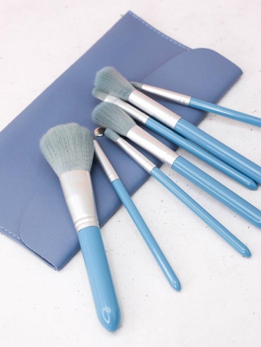 Набор кистей для макияжа &quot;Harmonious&quot;, 7 кистей, blue 
