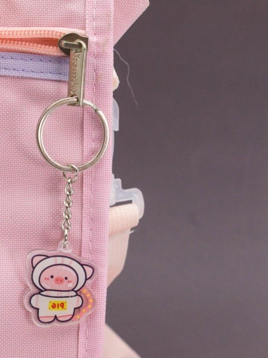 Брелок акриловый iLikeGift &quot;Piglet astronaut&quot; 