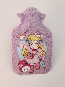 Грелка "Bunny girl", purple 300 мл (19*11 см)