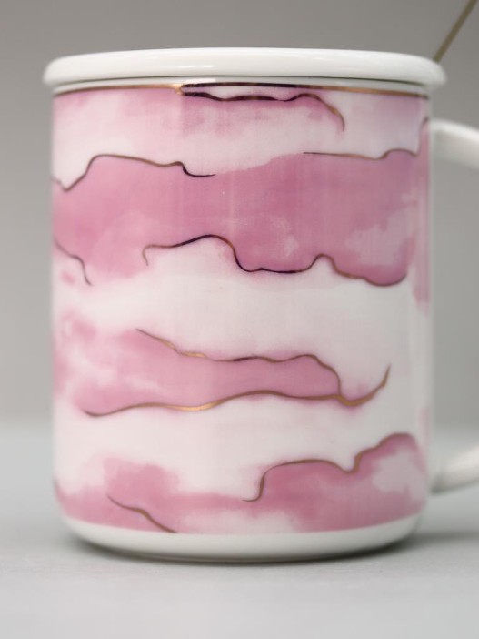 Кружка «Clouds», pink 