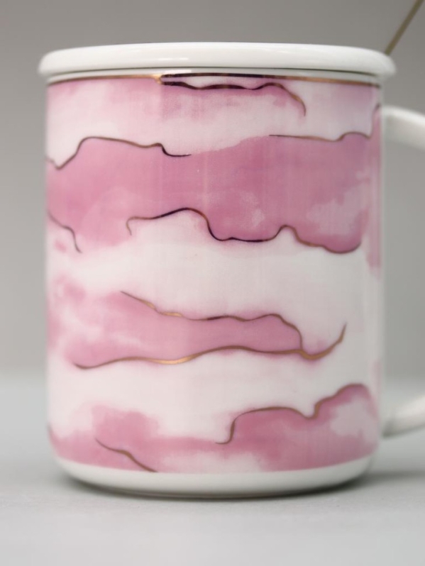 Кружка «Clouds», pink