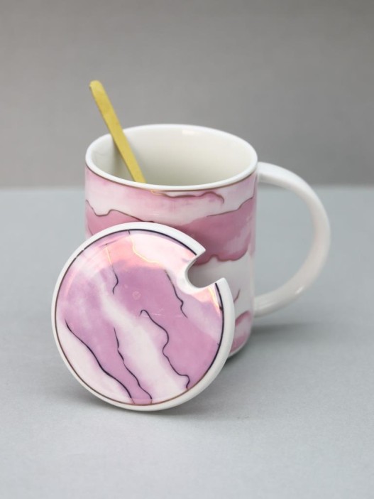 Кружка «Clouds», pink 