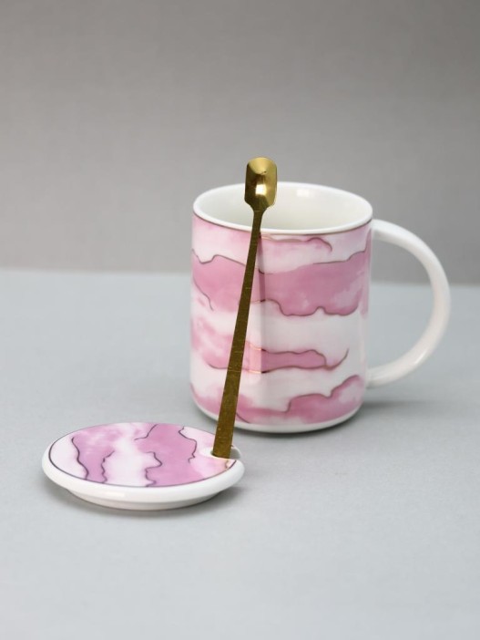 Кружка «Clouds», pink 