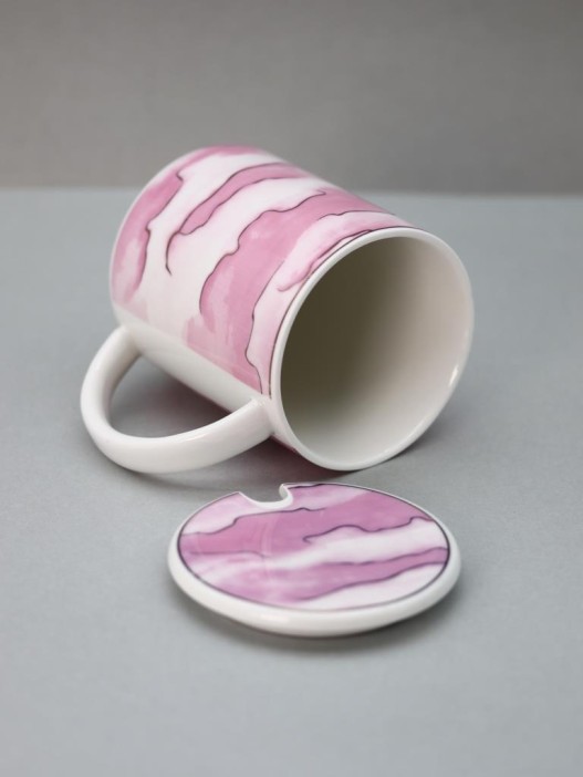 Кружка «Clouds», pink 