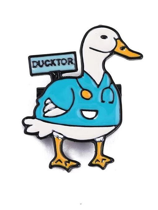 Значок металлический iLikeGift &quot;Ducktor&quot; 