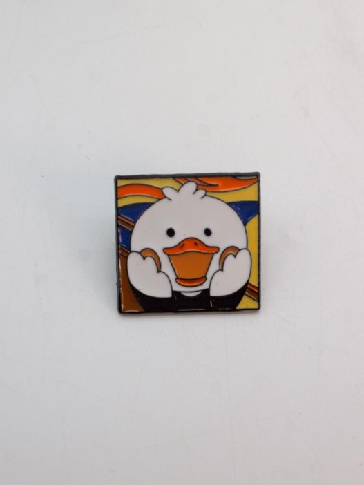 Значок металлический iLikeGift &quot;Duck Scream&quot; 