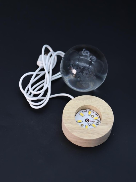 Ночник 3D iLikeGift «Love» (6 см) 