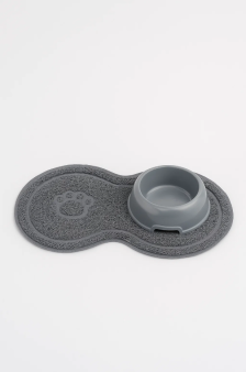 Коврик под миски "Рыбка" (45х26 см).