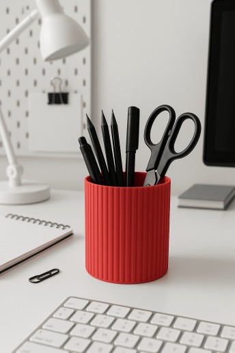 Подставка для канцелярских принадлежностей «Harmony», red